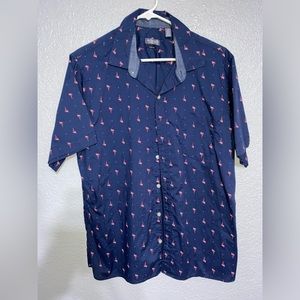 Van heusen button down T-shirt